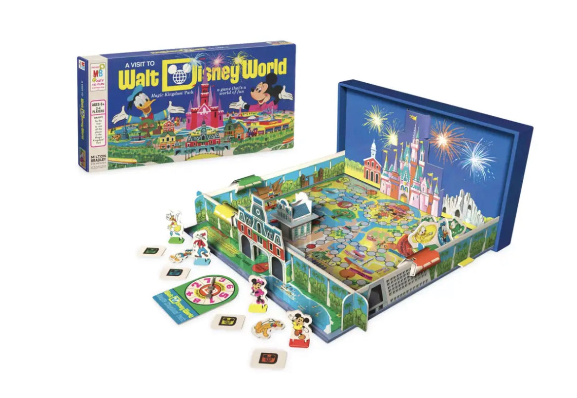 Disney 50th Walt Disney World Board Game by Milton Bradley Reproductio –  Happily Shoppe