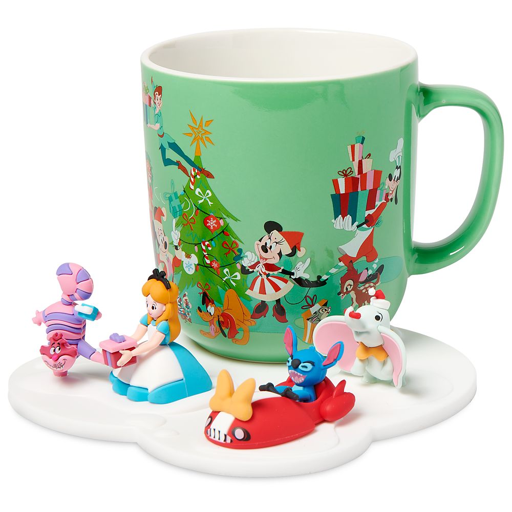 Disney Parks Santa Mickey Classics Christmas Mug and Coaster Set – Happily  Shoppe