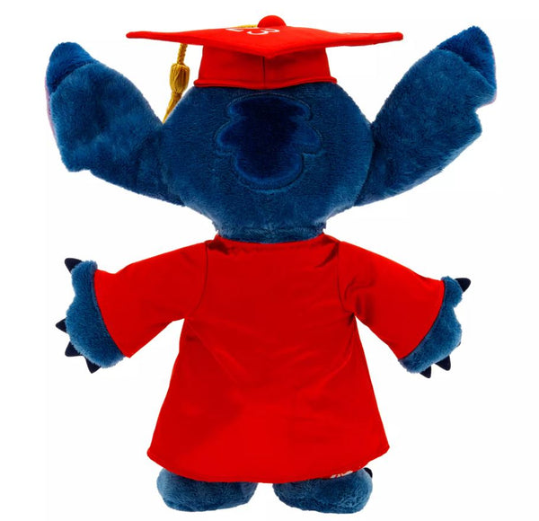 Disney Parks Stitch Graduation Plush 2023 10.5 Inches Happily Shoppe