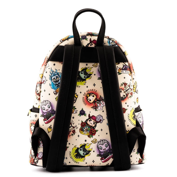 Disney - Villains Tattoo Crossbody Bag, Loungefly