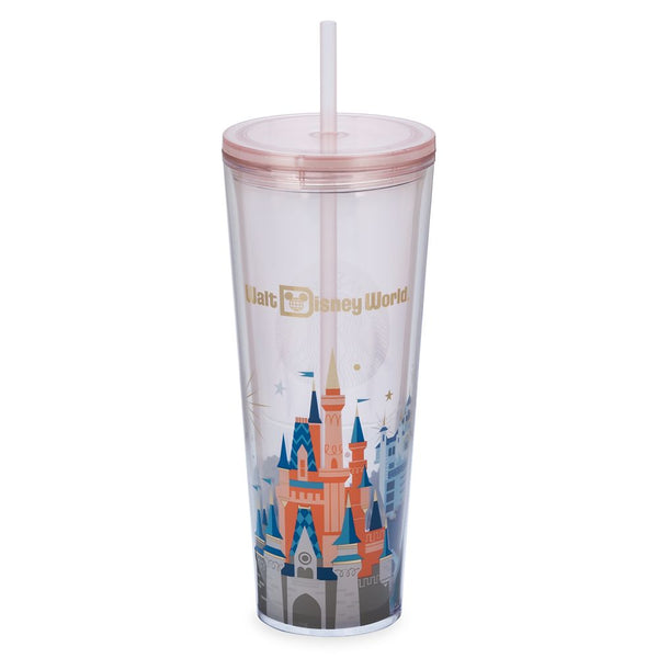 Disney Tumbler with Straw - Cinderella Castle Starbucks