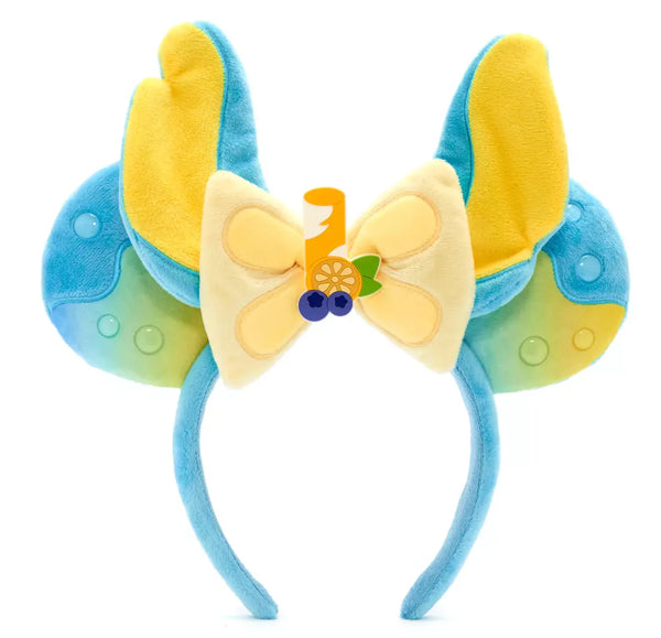 Disney Parks Stitch Blueberry Lemonade Munchlings Ears Headband Picnic