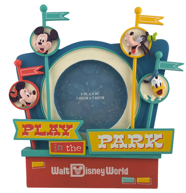 Disney Parks Play in the Park Mickey and Friends Resin Photo Frame