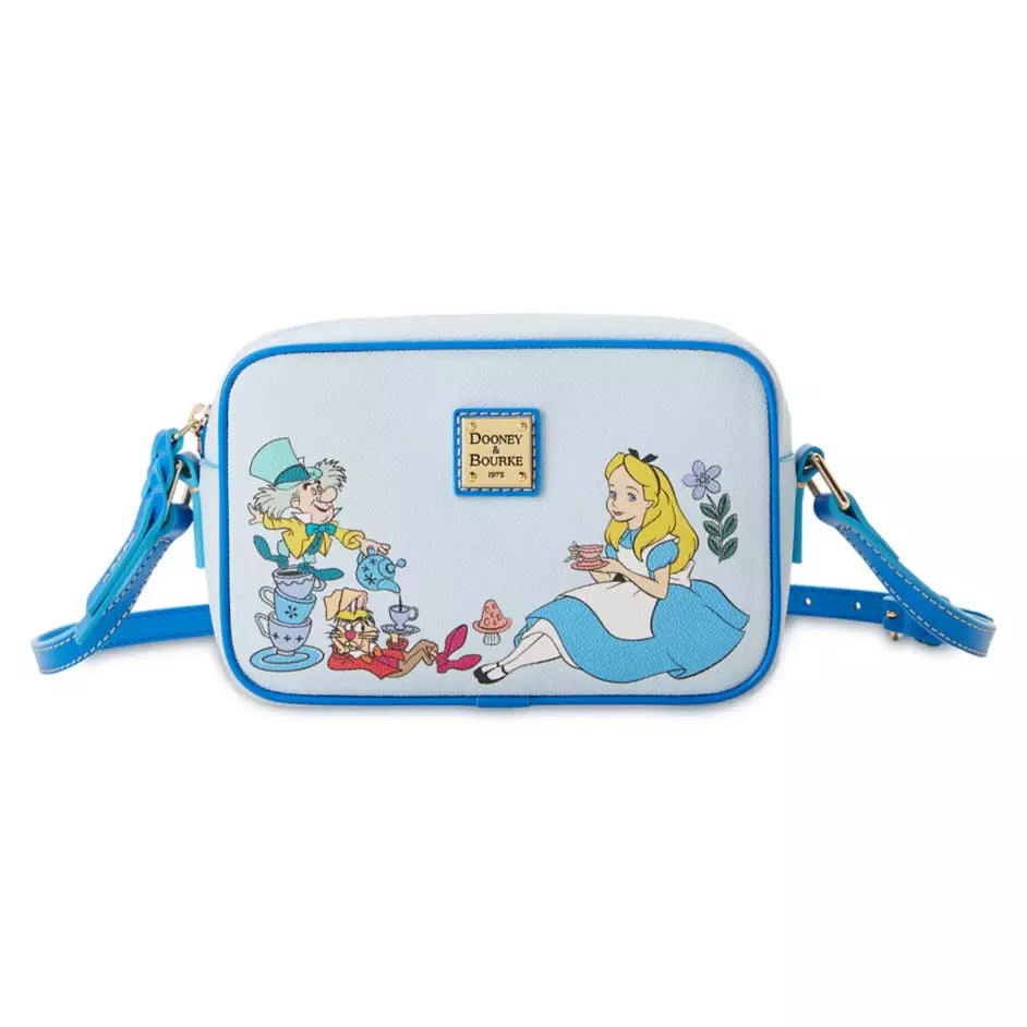 Disney Alice in Wonderland Dooney & Bourke Camera Bag Purse