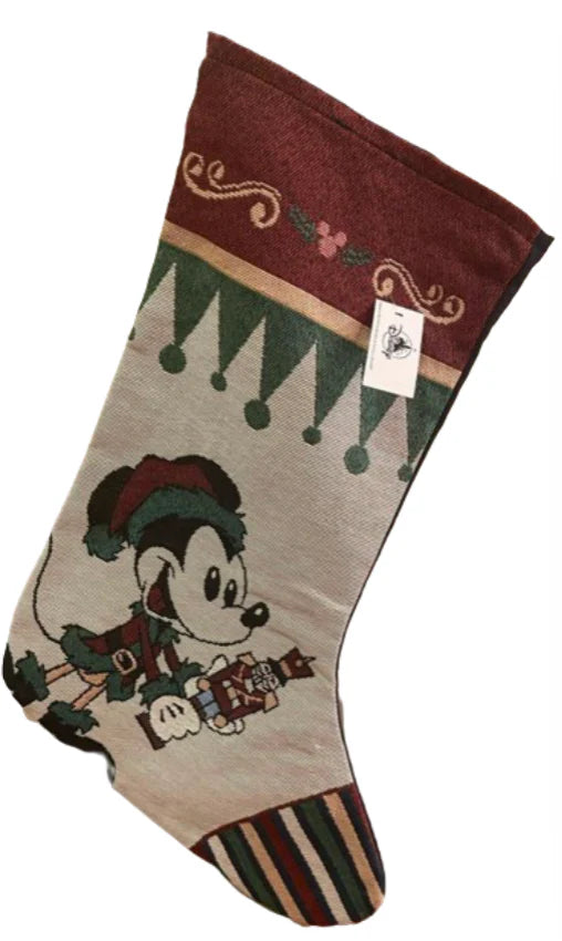 Disney Epcot World Showcase Germany Christmas Stocking Mickey Mouse Nutcracker