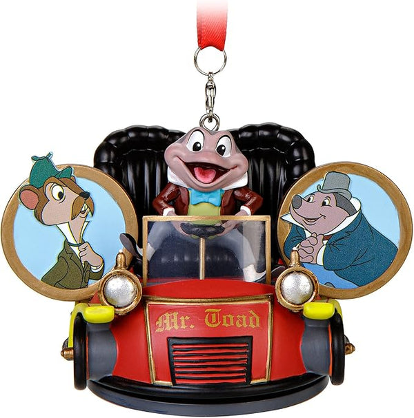 Disney Mr. Toad's Wild Ride Sketchbook Ear Hat Ornament