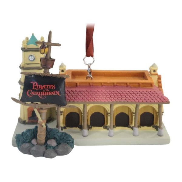 Disney Pirates Of The Caribbean Building Christmas Ornament
