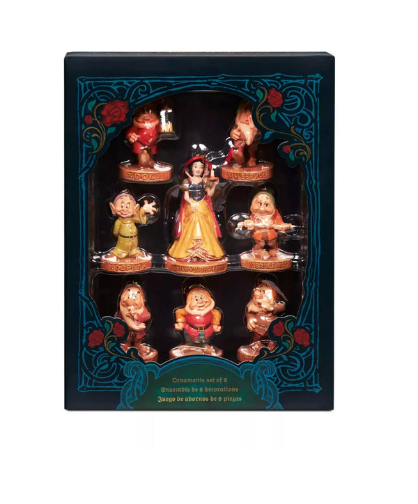 Disney Parks Snow White 85th Anniversary Christmas Ornament Set