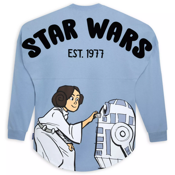 Disney Princess Leia and R2-D2 Droid Spirit Jersey for Adults – Star Wars XS-XXL