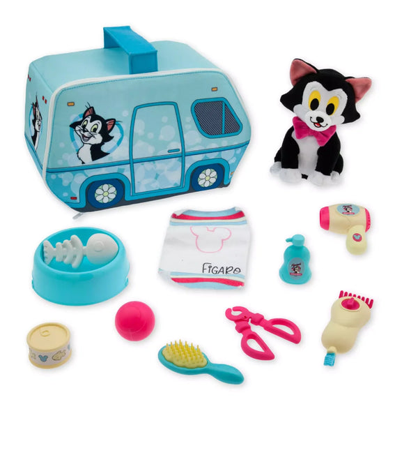 DISNEY JUNIOR FIGARO PET SALON SET 12 PIECE PLAY SET