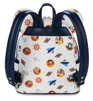 Loungefly Disney Villains Tattoo Art Mini Backpack