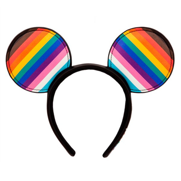 Mickey Mouse Ear Headband for Adults – Disney Rainbow Pride Collection