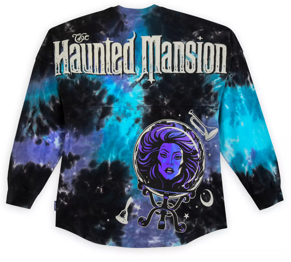 Disney Parks Haunted Mansion Madame Leota Spirit Jersey Shirt Adult Glow in Dark Tie-Dye XS-XXL