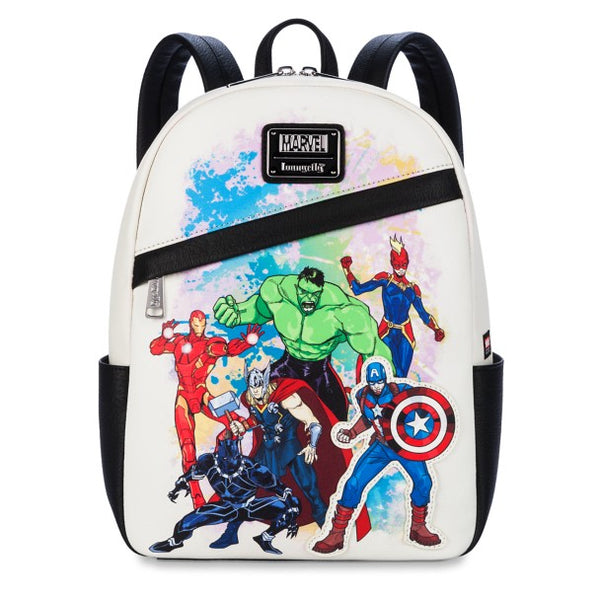 The Avengers Marvel Artist Series Loungefly Mini Backpack by Sara Pichelli Disney Parks