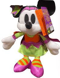 Disney Parks Halloween 2024 Minnie Mouse Plush Stuffed Toy