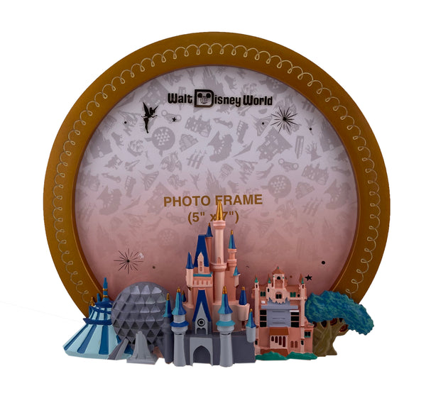 Walt Disney World Park Icons Photo Frame 5x7