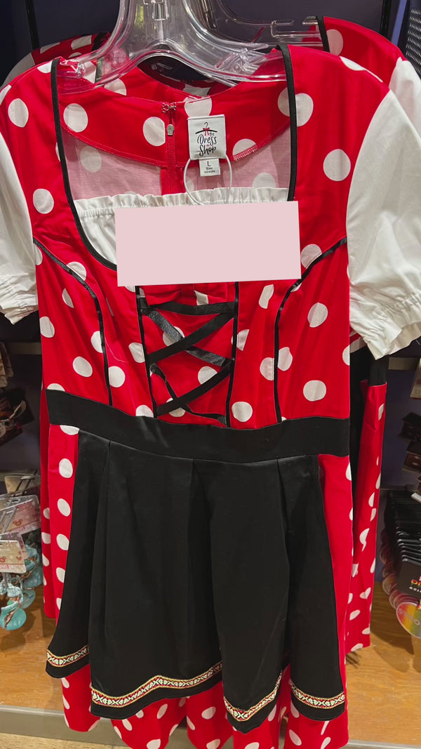 Disney Epcot Germany World Showcase Bavarian Minnie Dress