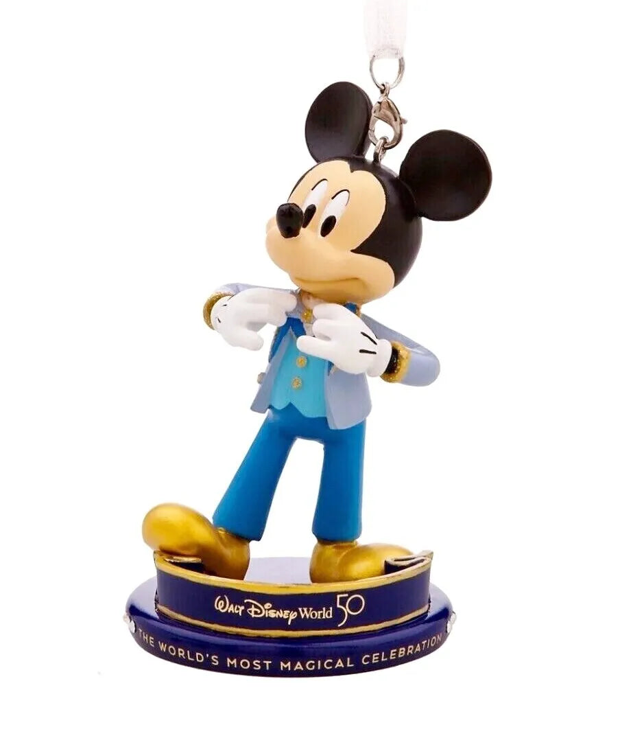 Mickey Mouse Christmas Ornament – Walt Disney World 50th Anniversary ...