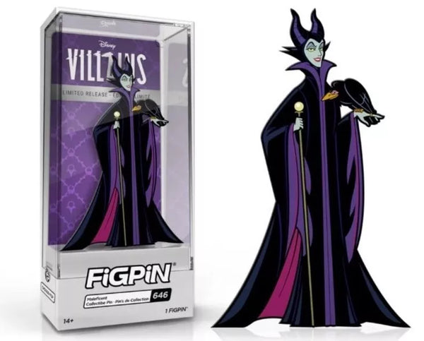 Disney Parks 2022 FIGPIN #646 Maleficent Pin Limited Release