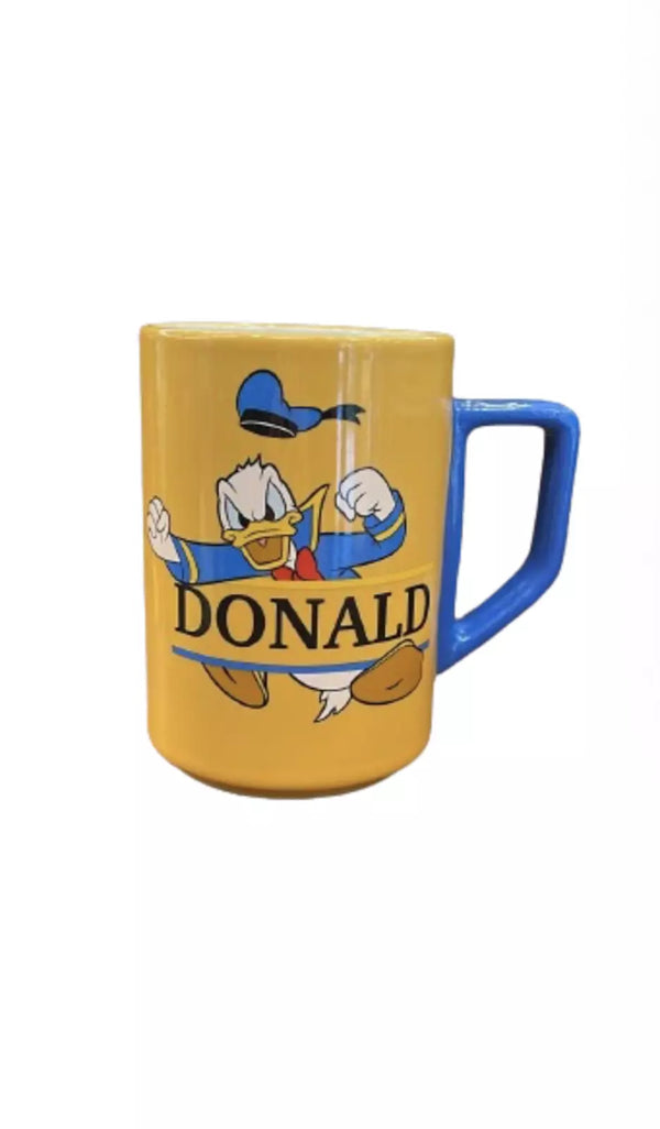 Disney Parks Walt Disney World Donald Yellow Ceramic Coffee Mug