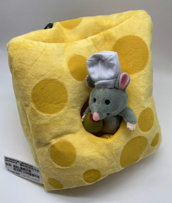 Disney Parks Chef Remy's with Emile Ratatouille Adventure Cheese Plush