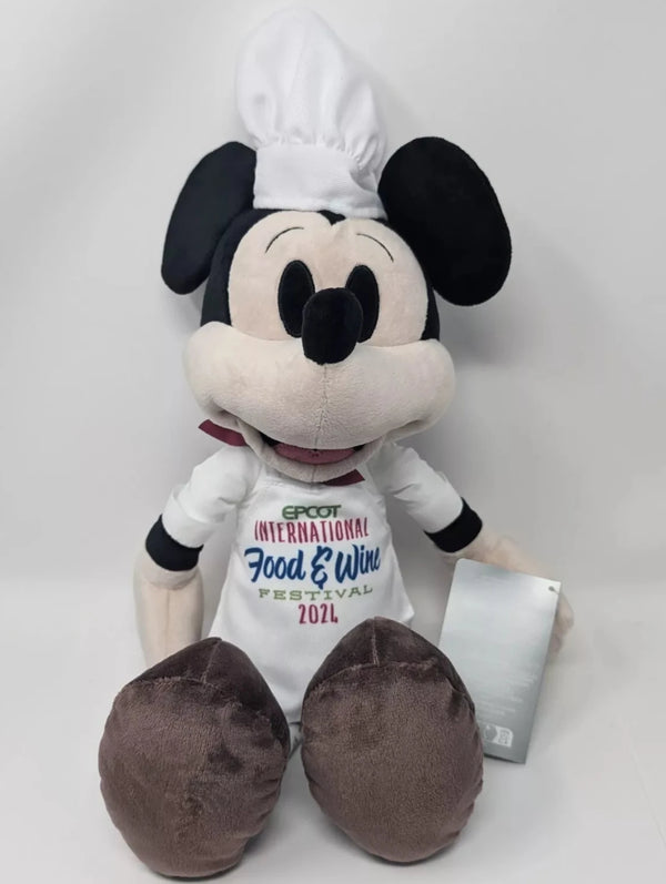 Chef Mickey Mouse 2024 Epcot Food And Wine Festival Disney Plush