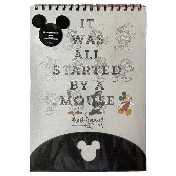 Disney Parks Mickey Sketchbook Pad Set